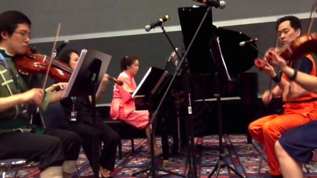 Final Fantasy IX Medley - piano/violins/viola - live at Anime Matsuri 2015 смотреть онлайн