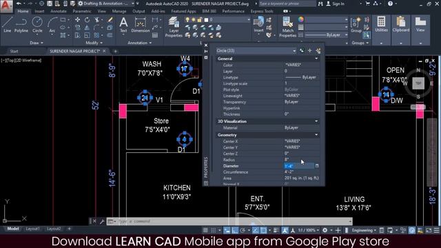 How to use Select Similar Command in AutoCAD | Object selection Method in Hindi | KHALID MAHMUD смотреть онлайн