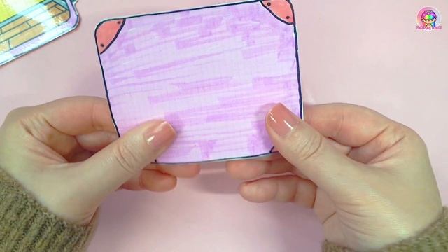 Toca Boca Mini Carrier House DIY Paper Quiet Book #papercraft #paperdiy #tocalifeworld #howto