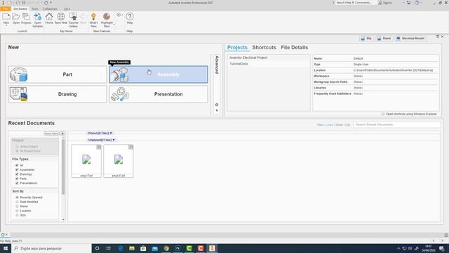 Curso de Inventor - Nível Básico - # 01 - Introdução aos recursos e interface смотреть онлайн