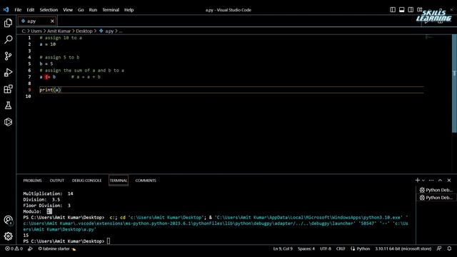 Lecture - 05 What are Python operators?,Is an example of operator in Python? смотреть онлайн