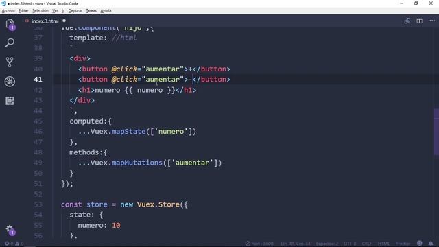 #12 mapMutation y Parámetros en Mutation con Vuex | Curso de Vue.js ? Desde Cero смотреть онлайн