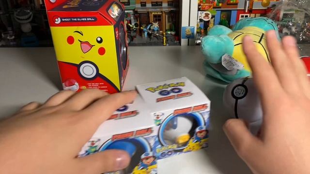 Покемон игрушки / Ловушки и мягкие игрушки смотреть онлайн