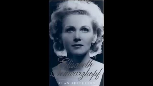 Schubert   Barcarolle  Elisabeth Schwarzkopf