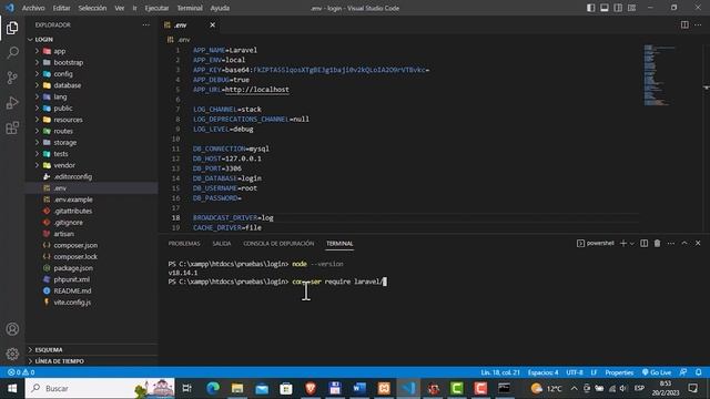 LARAVEL 9 - Instalando autentificación con Laravel ui смотреть онлайн