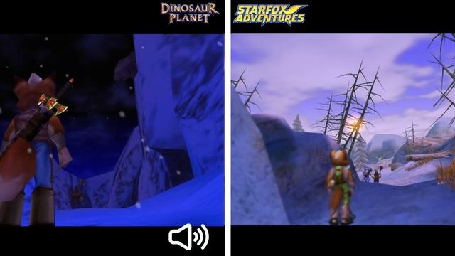 Dinosaur Planet (Nintendo 64 Prototype) vs. Star Fox Adventures (GameCube) | Side by Side смотреть онлайн