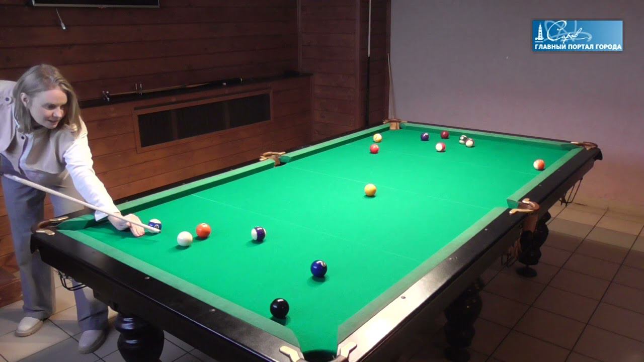 Первый открытый турнир РФЯЦ-ВНИИЭФ по бильярду смотреть онлайн