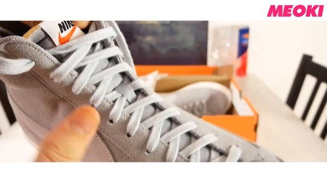 Nike Blazer Mid 77: Vintage Sneaker in Grey - Unboxing & Try On смотреть онлайн