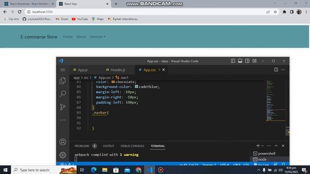 How to make navbar in react js part2 смотреть онлайн