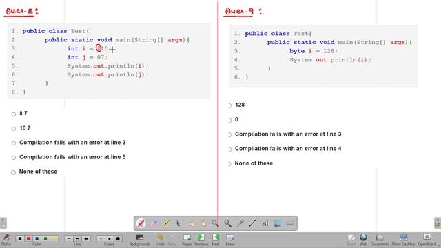 java mcq solution(based on data type) :-Day 4(part 2) смотреть онлайн