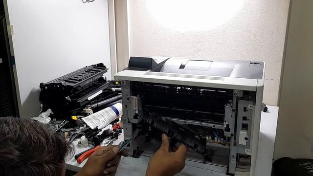 How To Assembly/Disassembly Canon Image Class 6680x Printer Fuser / Maintenance kit смотреть онлайн