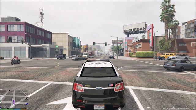 GTA 5 LSPDFR Police Mod Day 44 | Hijacked Ambulance | Ford Police Interceptor City Patrol смотреть онлайн