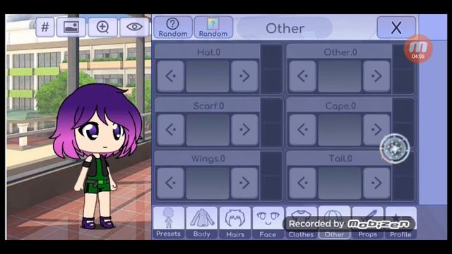 Создаю своего персонажа в Gacha Life в честь открытия смотреть онлайн