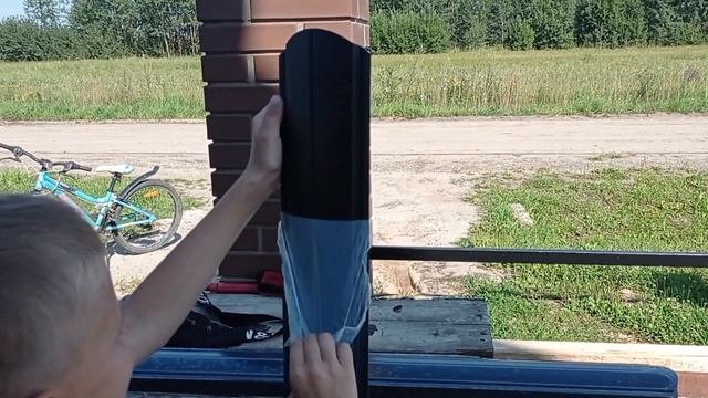Строим сами !! Без помощи и найма работников/ Делаем забор смотреть онлайн
