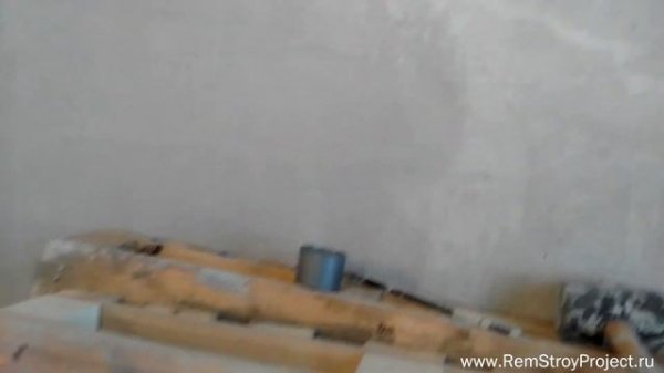 Окончание штукатурных работ, чистка и сборка для перевозки станции GB Brinkmann