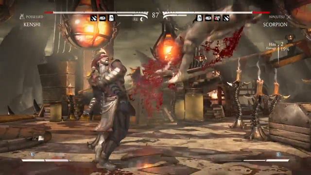 Mortal Kombat - Test Your Luck - Kenshi VS Scorpion смотреть онлайн