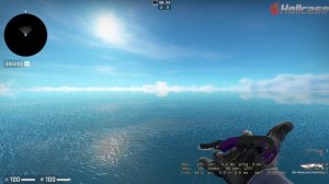 Falchion knife ultraviolet 0.36 (ft.)