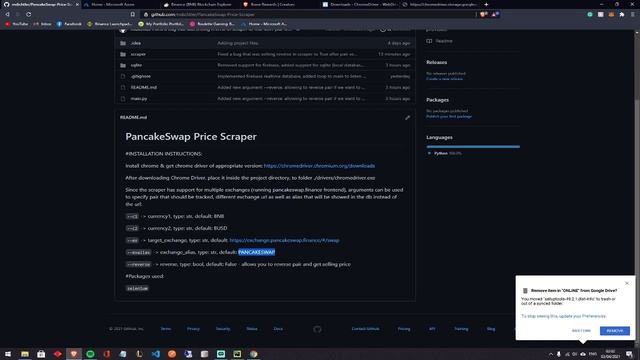 Scrape Cryptocurrency Prices from Pancakeswap.finance with Python! смотреть онлайн