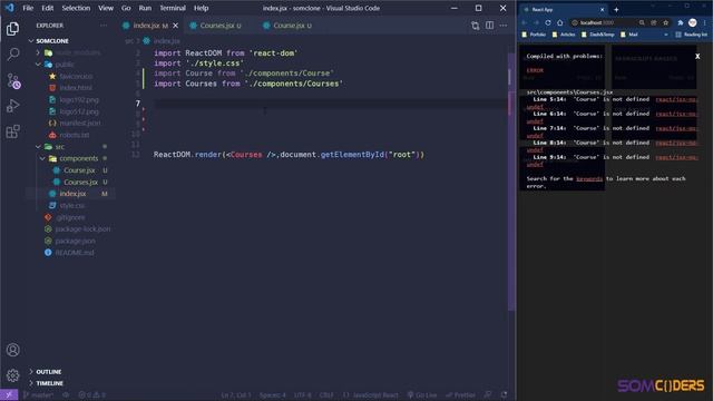 React JS Somali Lesson 9 - Refactor Components смотреть онлайн