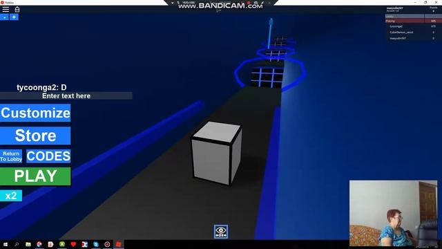 Играем в Geometry Dash [ROBLOX Edition] смотреть онлайн