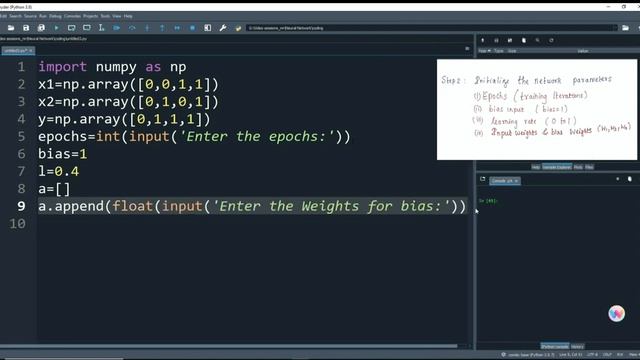 Python code for single layer perceptron in Tamil | Machine Learning | Nancy Jane смотреть онлайн