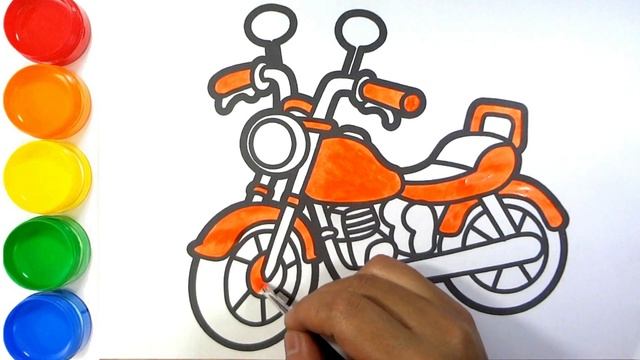 How To Draw A Motorcycle