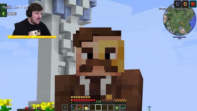 PLAYING as BEN 10 in INSANE CRAFT смотреть онлайн