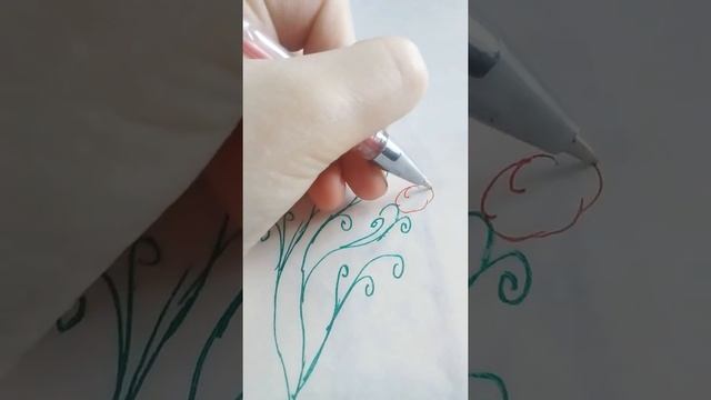 Как рисовать розу смотреть онлайн
