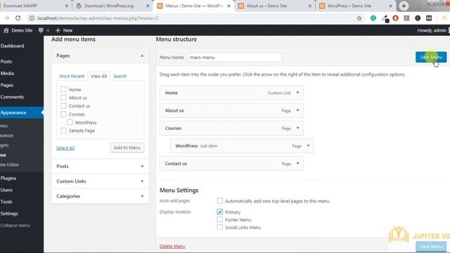 Wordpress Demo Class: Jupiter Vidya смотреть онлайн