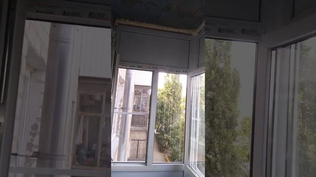 Француз балкон с верхней отсечкой из ПВХ. смотреть онлайн