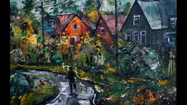 Стихи и живопись посвящённая Лисьему Носу смотреть онлайн