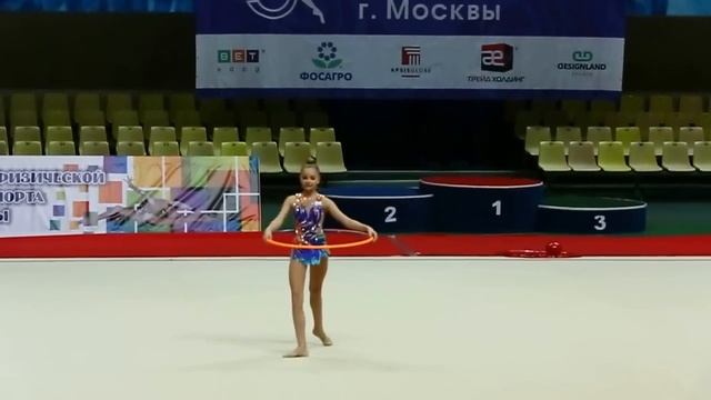 Аверина Арина, обруч. ЧМ (финалы) МС, Москва 13.03.15 смотреть онлайн