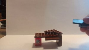 Как сделать компьютерный стол из LEGO!!!