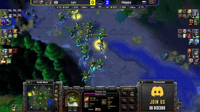 WC3 - Show Cup #14: [UD] Happy vs. Lyn [ORC] смотреть онлайн