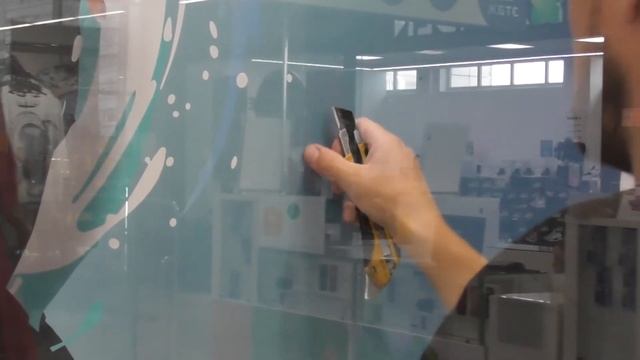 Накатка пленки - оформление магазина смотреть онлайн