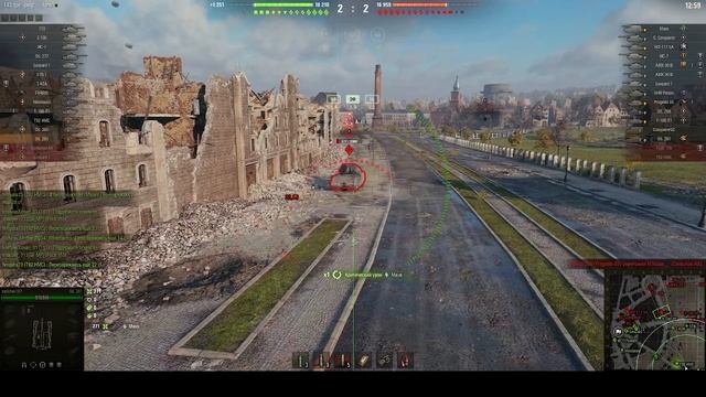 Арта пробный бой  на об.261