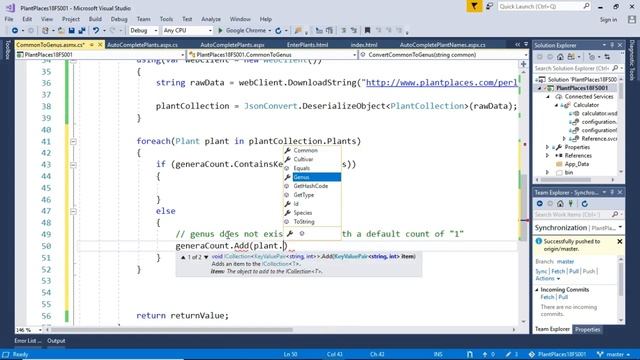 Consume JSON in a Web Service in C# .net Visual Studio 2017 смотреть онлайн