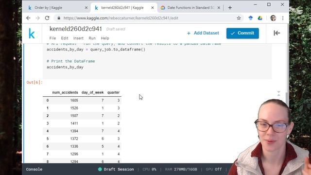 SQL Summer Camp: Order By, Extract and Dates | Kaggle смотреть онлайн