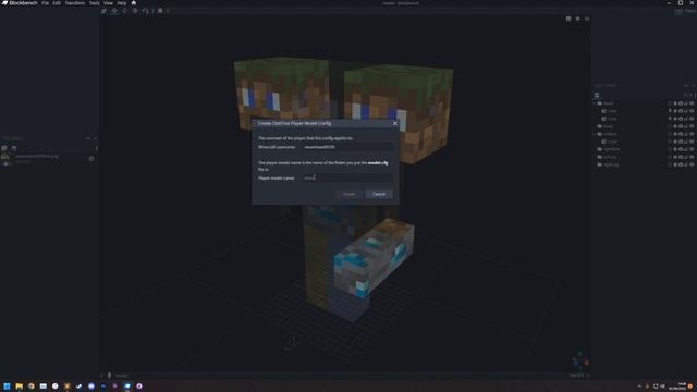 How to create custom OptiFine Player Models! [Blockbench Tutorial] [Updated] смотреть онлайн