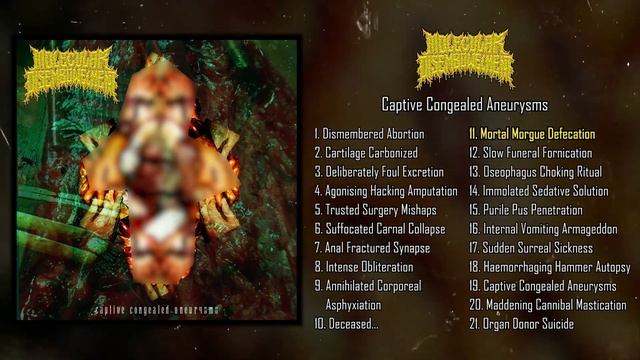Molecular Disembowelment - Captive Congealed Aneurysms FULL ALBUM (2023 - Groovy Goregrind) смотреть онлайн