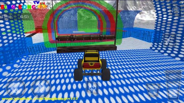 Monster Truck Stunt Driving Games - Car Games 2020 - Impossible Monster Truck | Android Gameplay смотреть онлайн