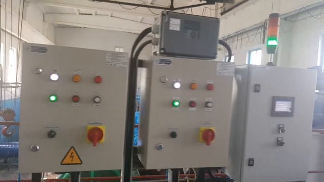 Новый агрегат на насосной станции Сенгилеевского водозабора смотреть онлайн