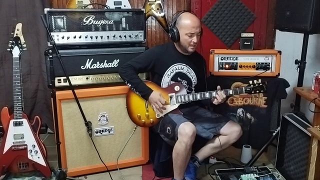 killer riffs | gibson LP tribute | orange super crush смотреть онлайн
