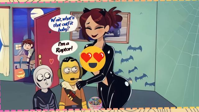 💥Mom's Halloween Was A Success..| Comic Dub#12 | ComiXHa-Ha |  Anime⚡️