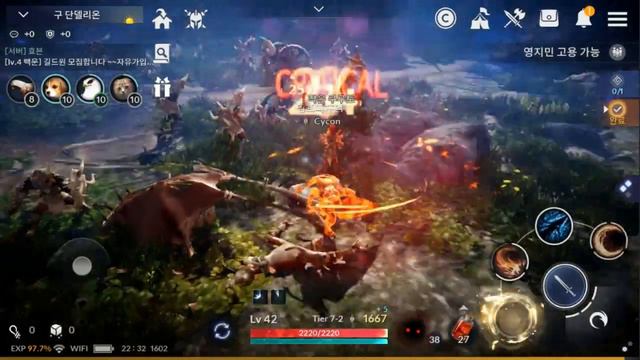 Black Desert Mobile: Warrior Gameplay смотреть онлайн