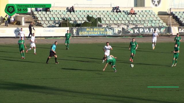 Огляд матчу Авангард - Миколаїв смотреть онлайн