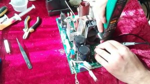 Ремонт сварочного аппарата , инвертора Tecnica 164