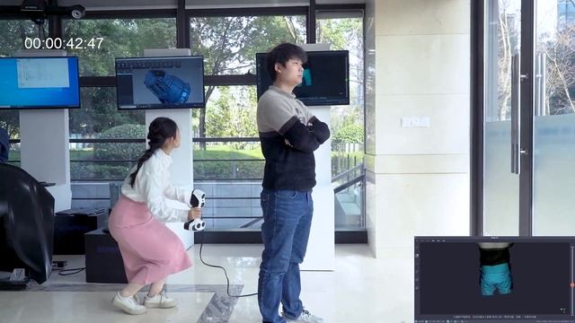 Demonstration on How to Perform Full-body 3D Scanning with iReal 2E смотреть онлайн