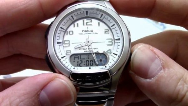 Часы Casio Illuminator AQ-180WD-7B - Инструкция, как настроить | Watch-Forum.RU