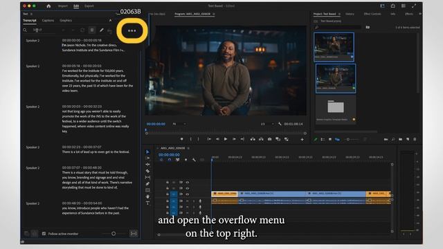 How to turn audio to text in Premiere Pro with speech to text смотреть онлайн